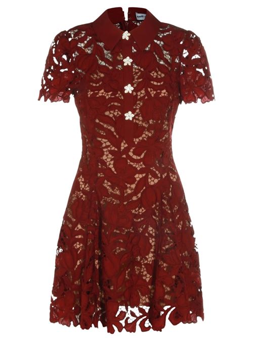 Abito mini SELF PORTRAIT | PF26111SABUBURGUNDY